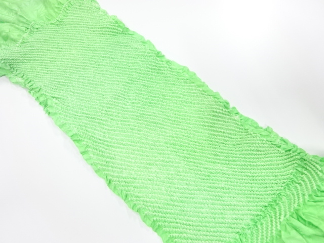 SILK shibori obiage
